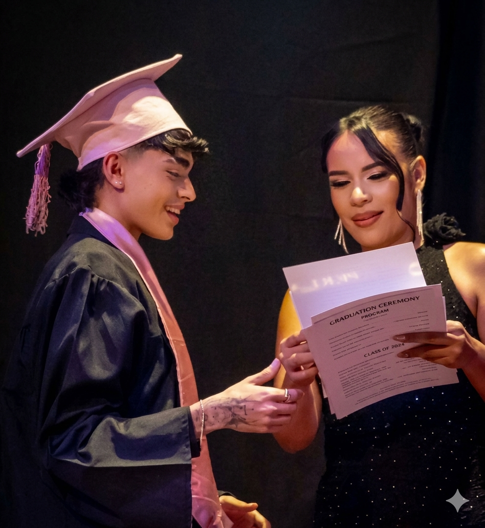 Graduación de estudiantes de PERLATA Academy